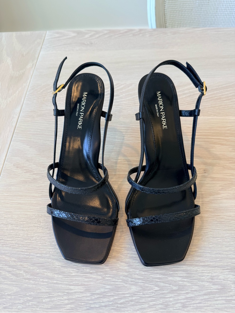 Marion Parke Strappy Slingback Sandals size 39.5 never worn